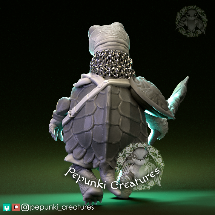 Pepunki Creatures - Turtle Spearman
