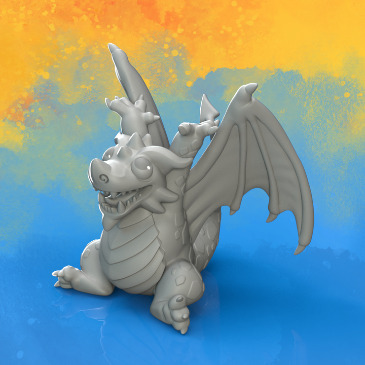 FFA - Baby Dragon Dice Stand