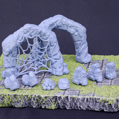 FFA - Spooky Dungeon - Spider Cave Terrain Set