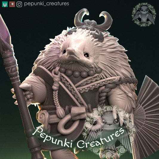 Pepunki Creatures - Echidna Wardancer