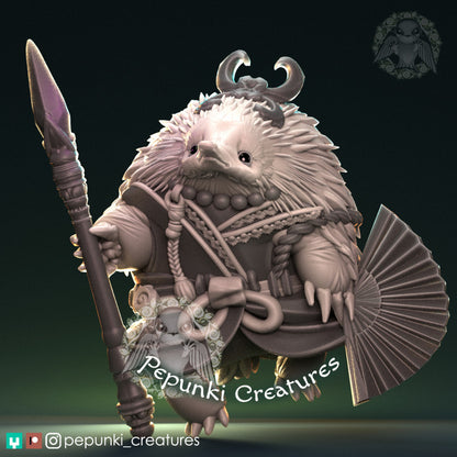 Pepunki Creatures - Echidna Wardancer