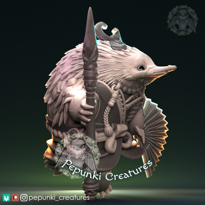 Pepunki Creatures - Echidna Wardancer