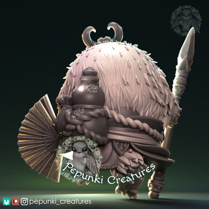 Pepunki Creatures - Echidna Wardancer