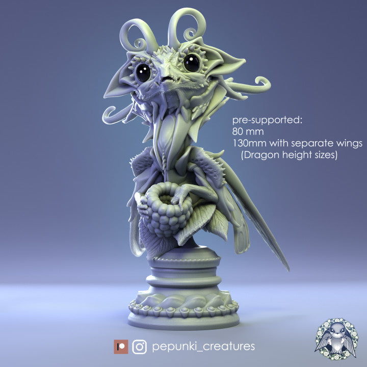 Pepunki Creatures - Fairy Dragon Bust