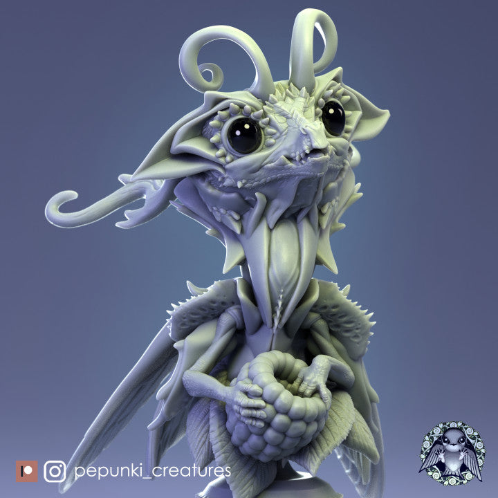 Pepunki Creatures - Fairy Dragon Bust