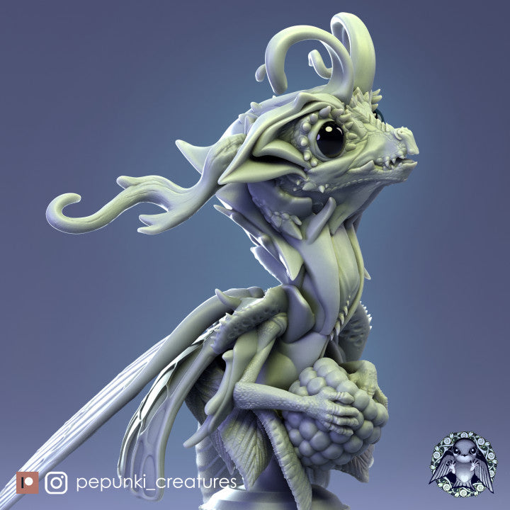 Pepunki Creatures - Fairy Dragon Bust