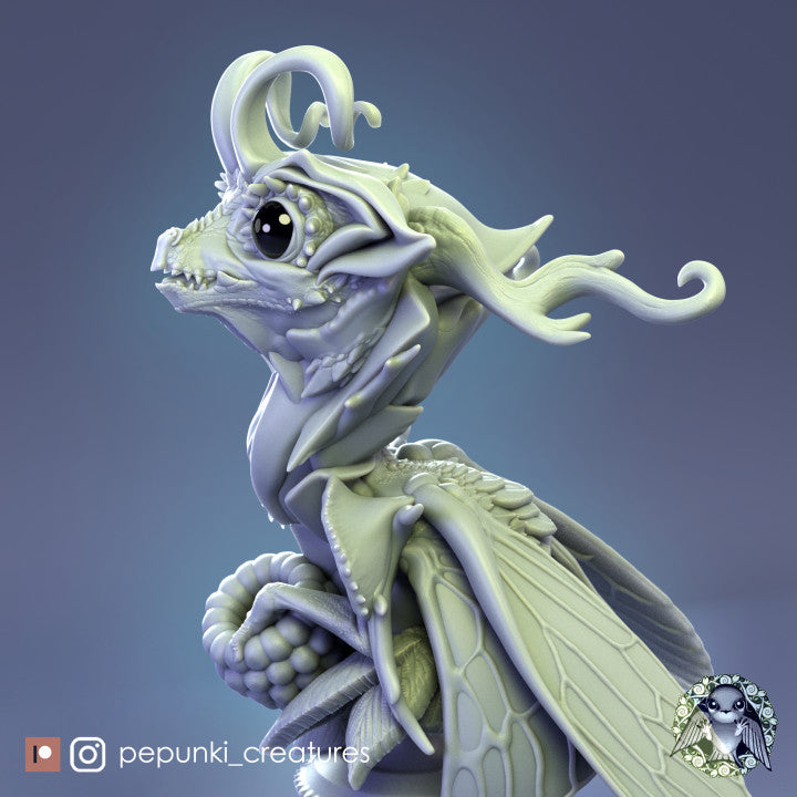 Pepunki Creatures - Fairy Dragon Bust