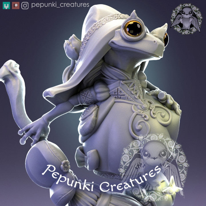 Pepunki Creatures - Poison Frog Witch