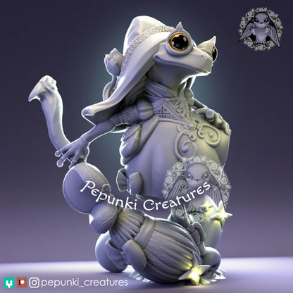 Pepunki Creatures - Poison Frog Witch