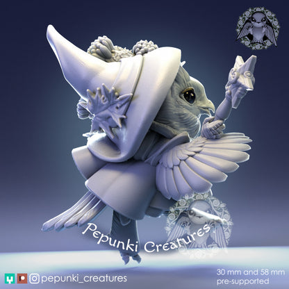 Pepunki Creatures - Owl Mage