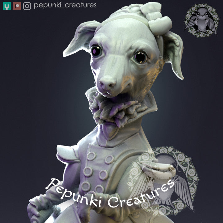 Pepunki Creatures - Elegant Italian Greyhound