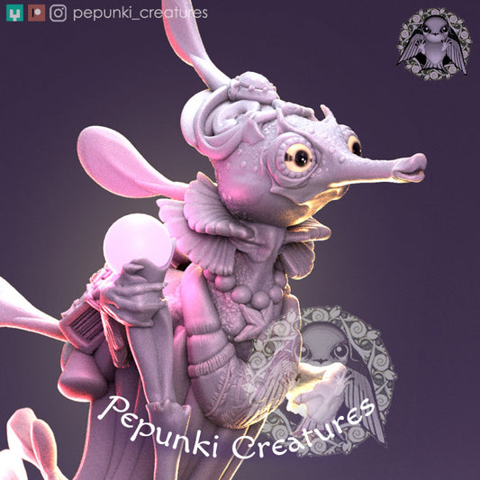 Pepunki Creatures - Weedy Seadragon Sorceress