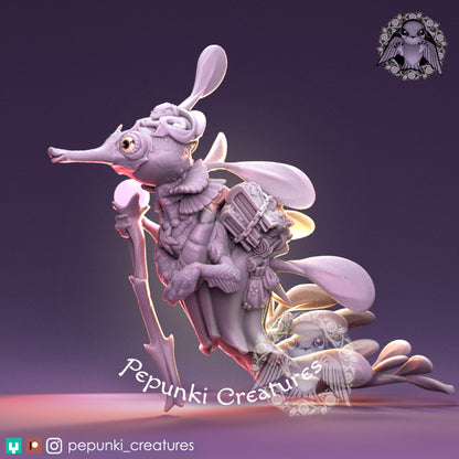 Pepunki Creatures - Weedy Seadragon Sorceress