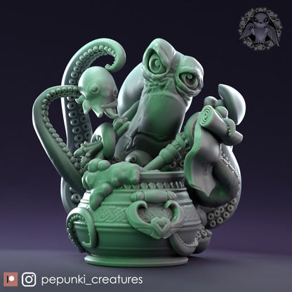 Pepunki Creatures - Octopus Alchemist