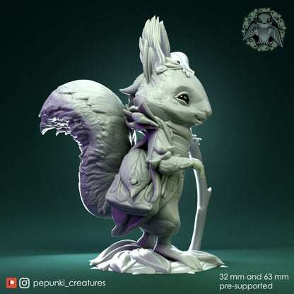 Pepunki Creatures - Squirrel Sage