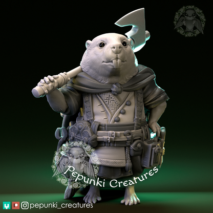 Pepunki Creatures - Beaver Carpenter