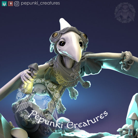 Pepunki Creatures - Pterosaur Herbalist