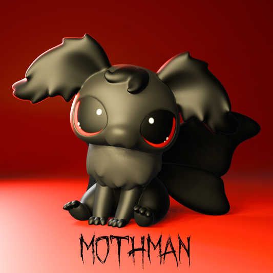 Leylina Figurines - July 2024 - Mothman