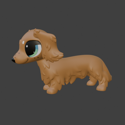 Leylina Figurines - February 2025 - Dachsund