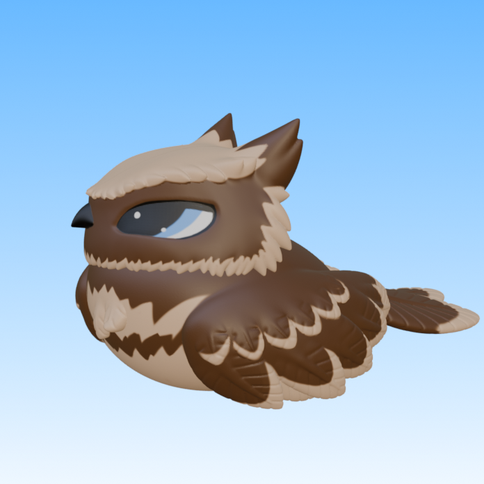 Leylina Figurines - April 2026 - Great Eared Nightjar