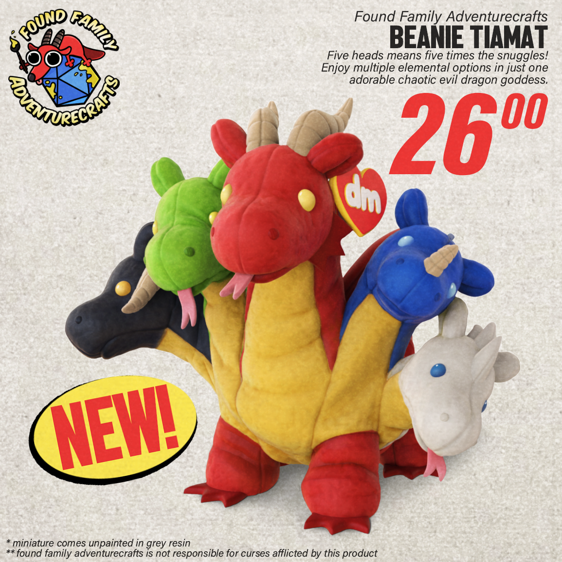 FFA - April Fools - Beanie Tiamat