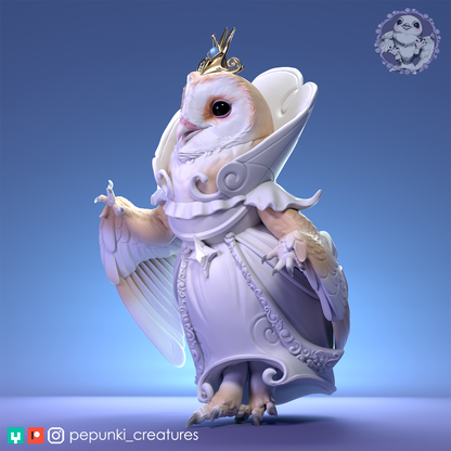 Pepunki Creatures - Barn Owl Princess