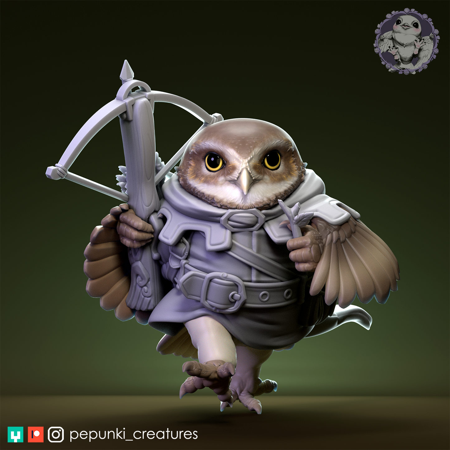 Pepunki Creatures - Burrowing Owl Ranger