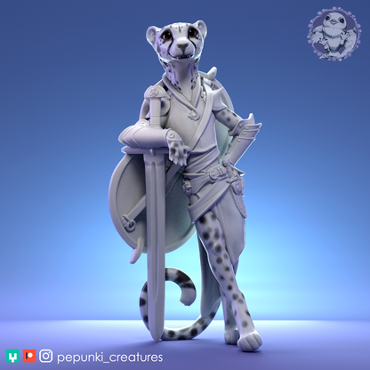Pepunki Creatures - Cheetah Knight