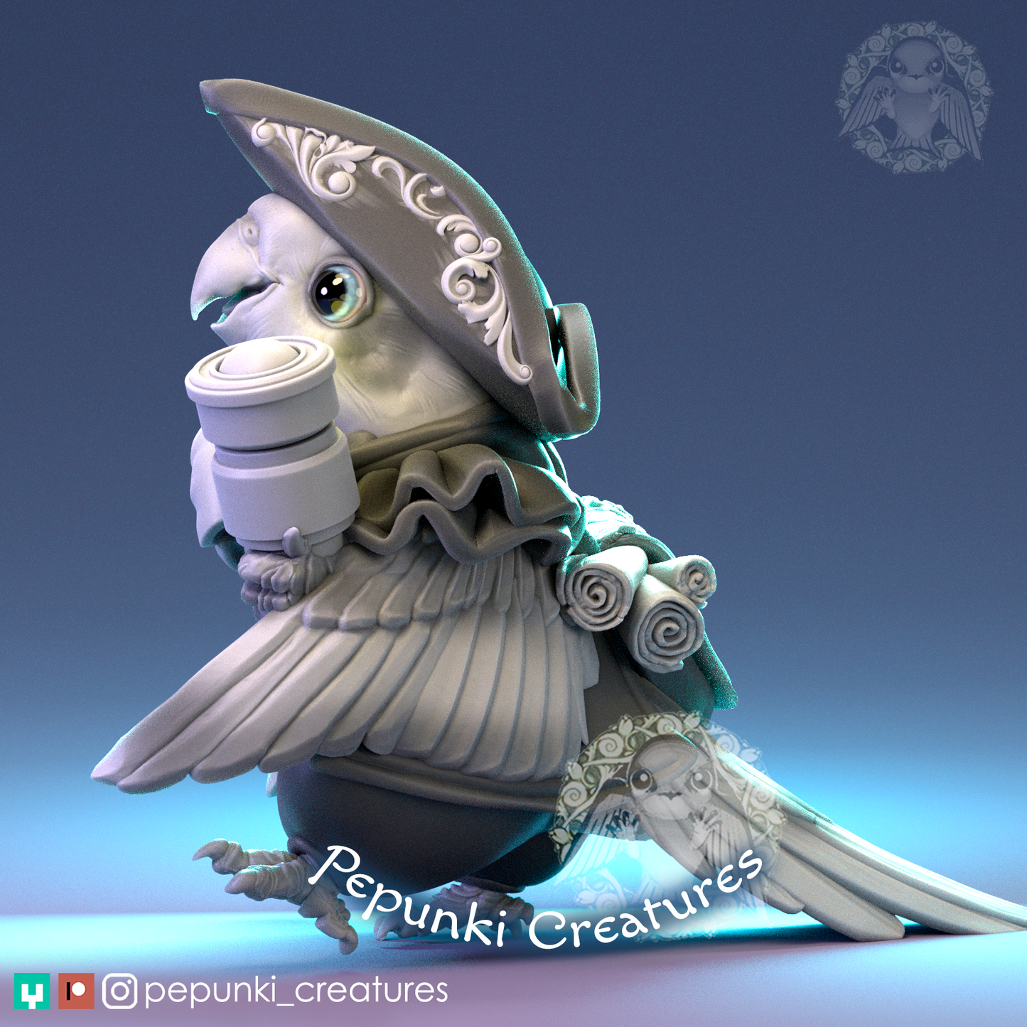 Pepunki Creatures - Cockatiel Navigator