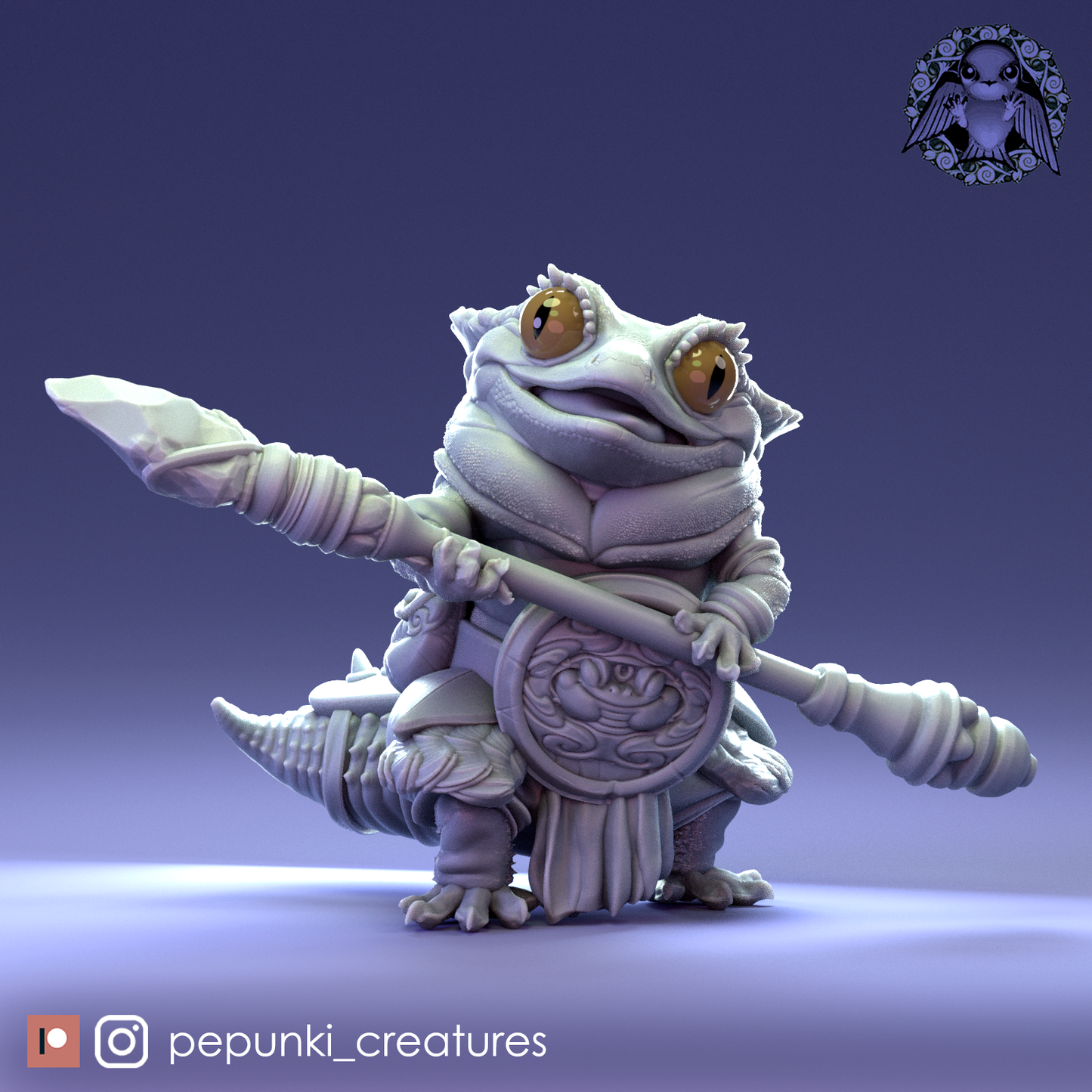 Pepunki Creatures - Crested Gecko Spearman