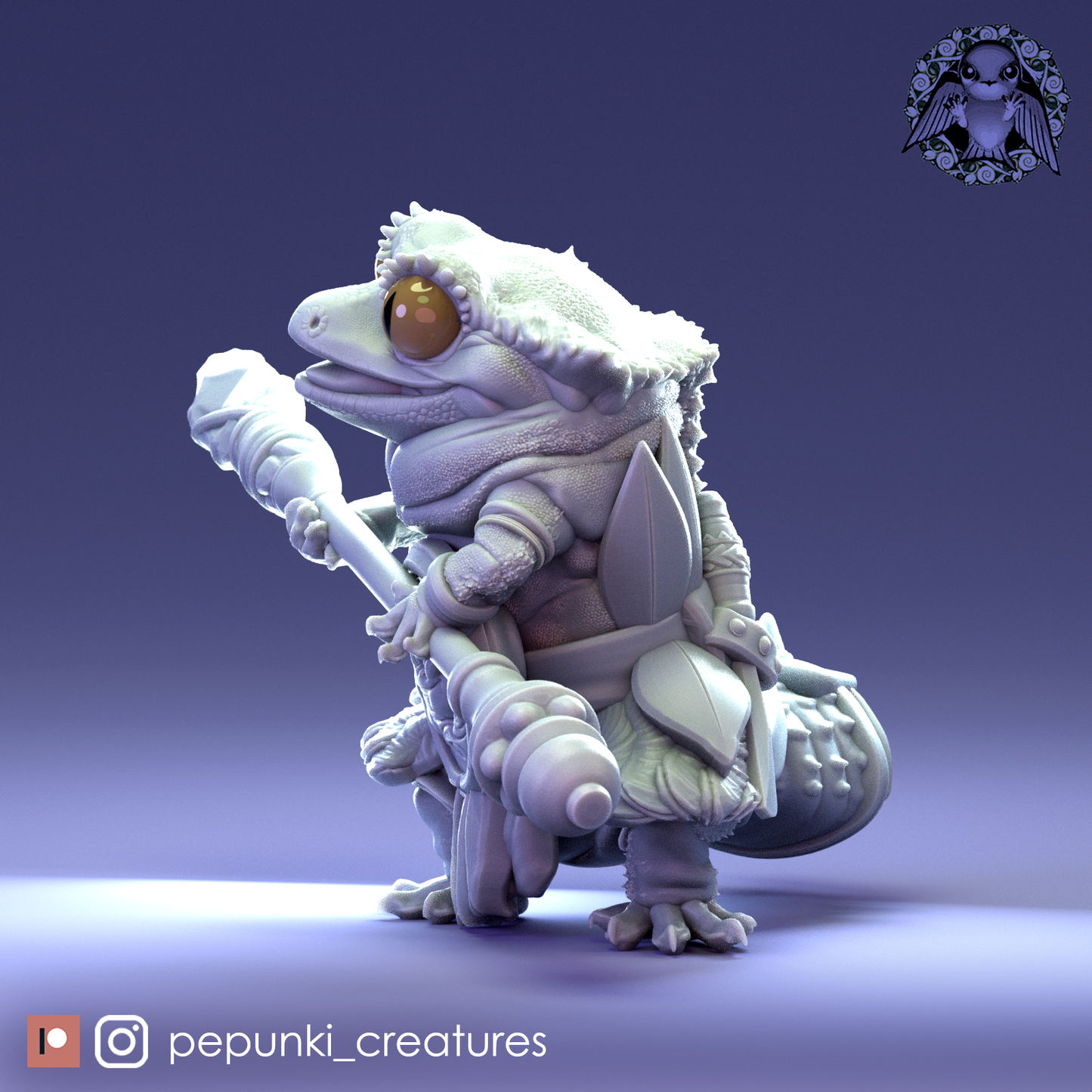 Pepunki Creatures - Crested Gecko Spearman