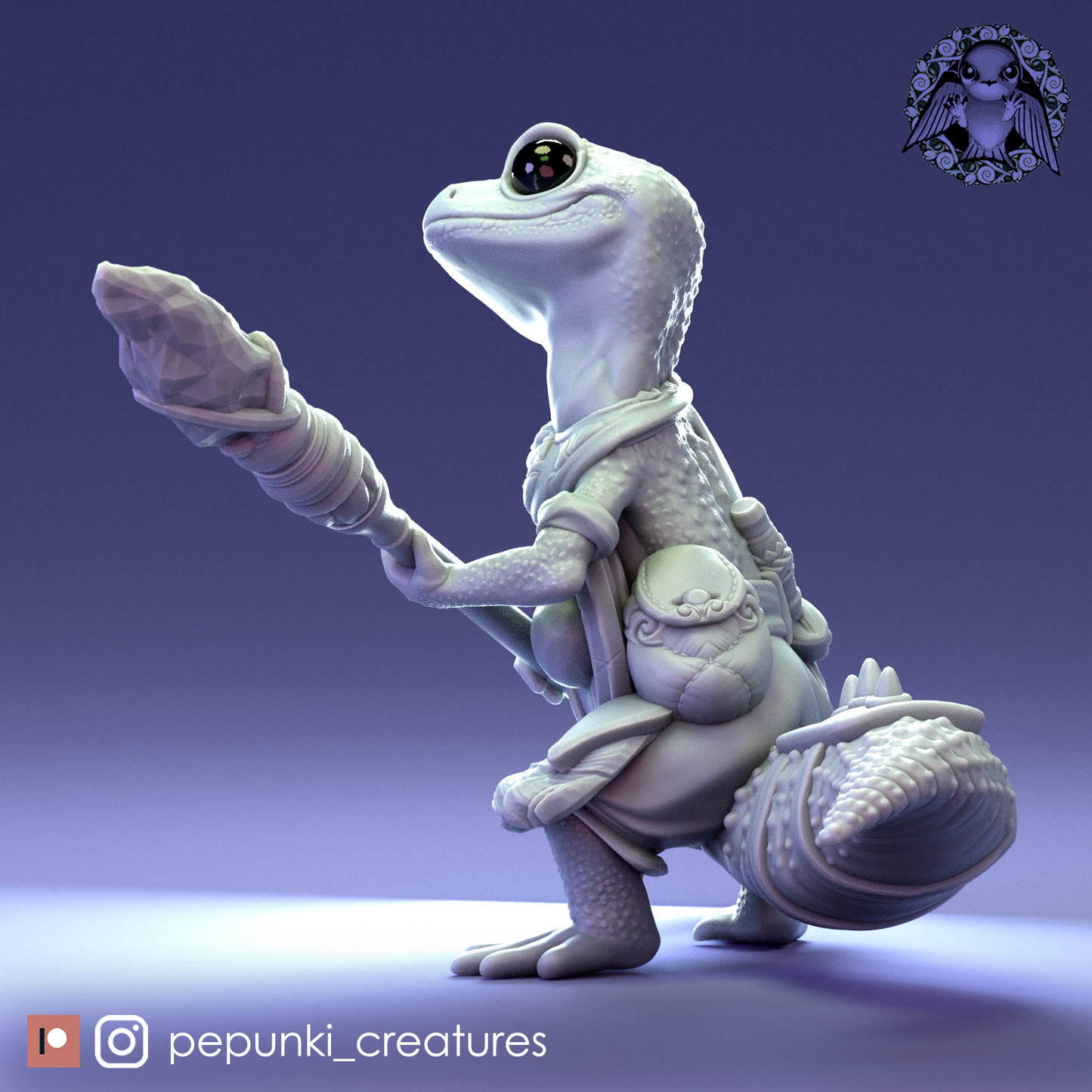 Pepunki Creatures - Leopard Gecko Spearman