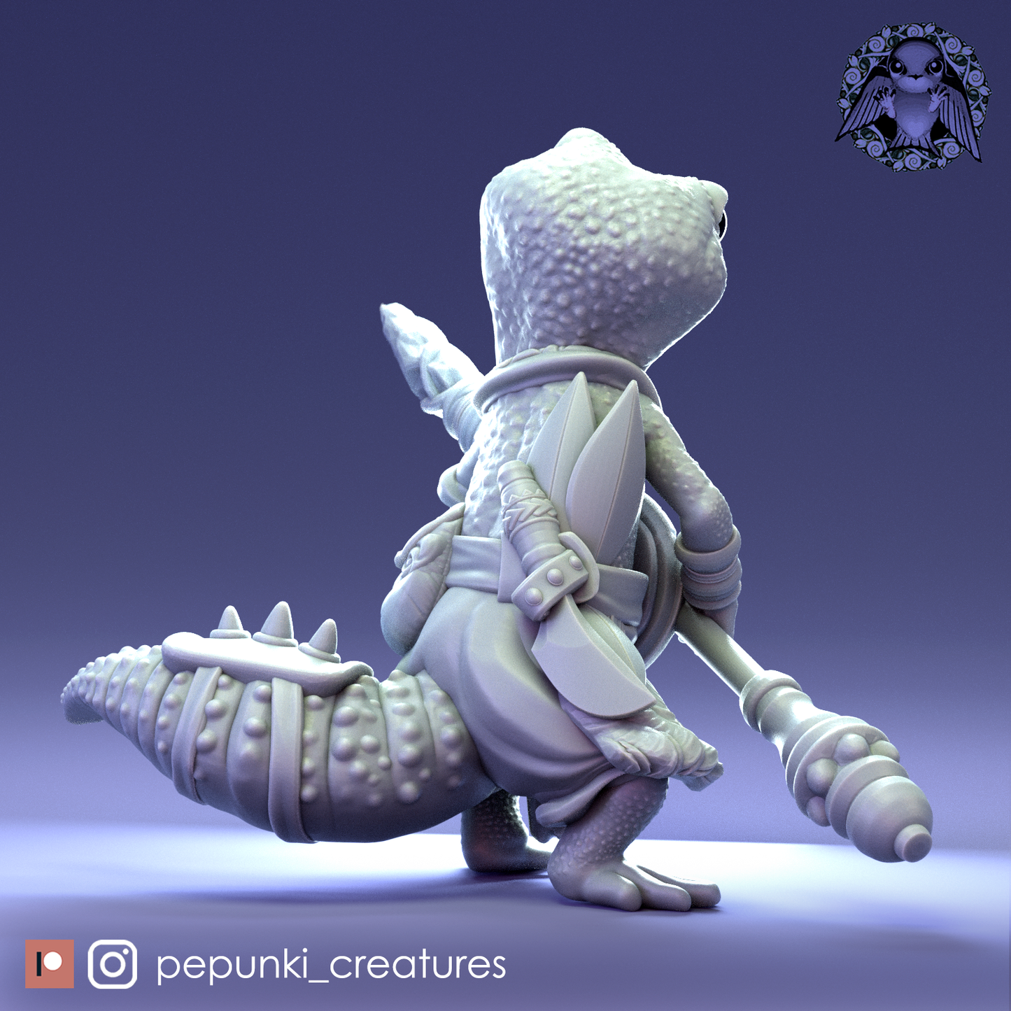 Pepunki Creatures - Leopard Gecko Spearman