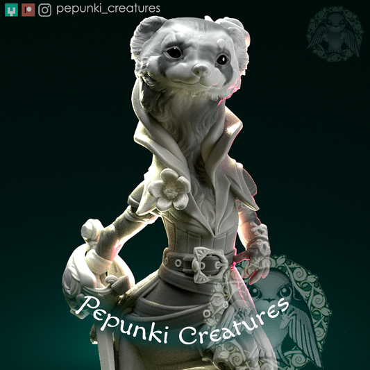 Pepunki Creatures - Ferret Duelist