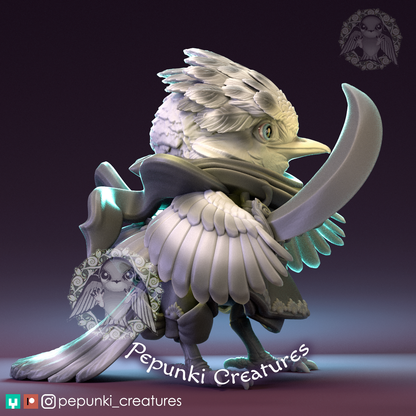 Pepunki Creatures - Flycatcher Swashbuckler