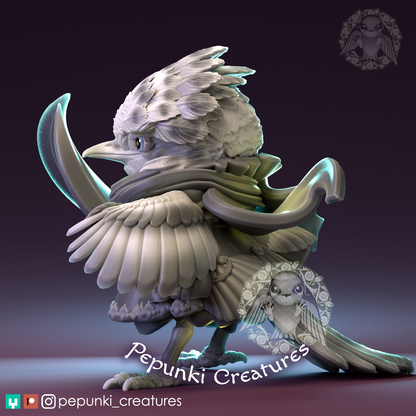 Pepunki Creatures - Flycatcher Swashbuckler