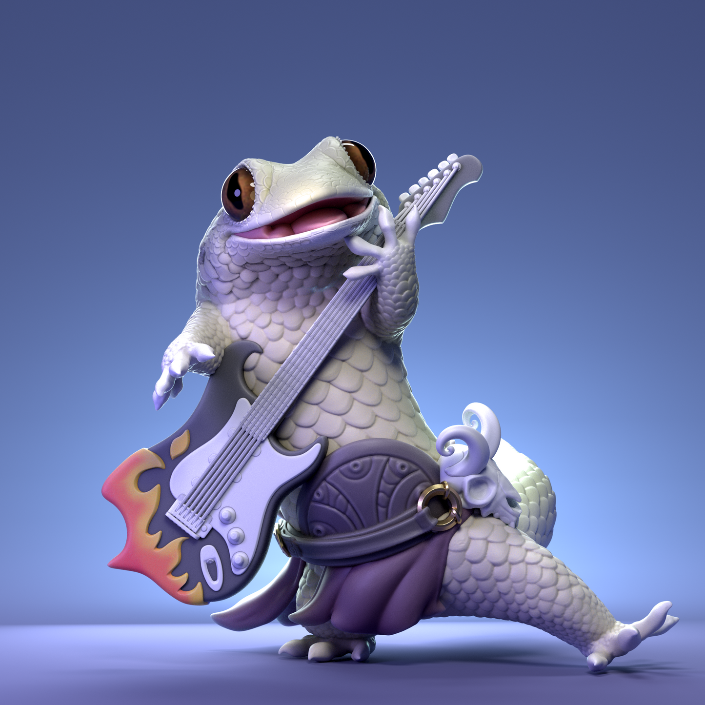 Pepunki Creatures - Gecko Guitarist