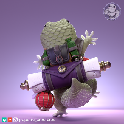 Pepunki Creatures - Gecko Traveller