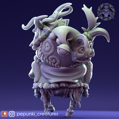 Pepunki Creatures - Yule Hedgehog