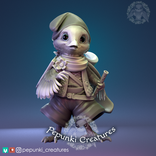 Pepunki Creatures - Woodpecker Piper