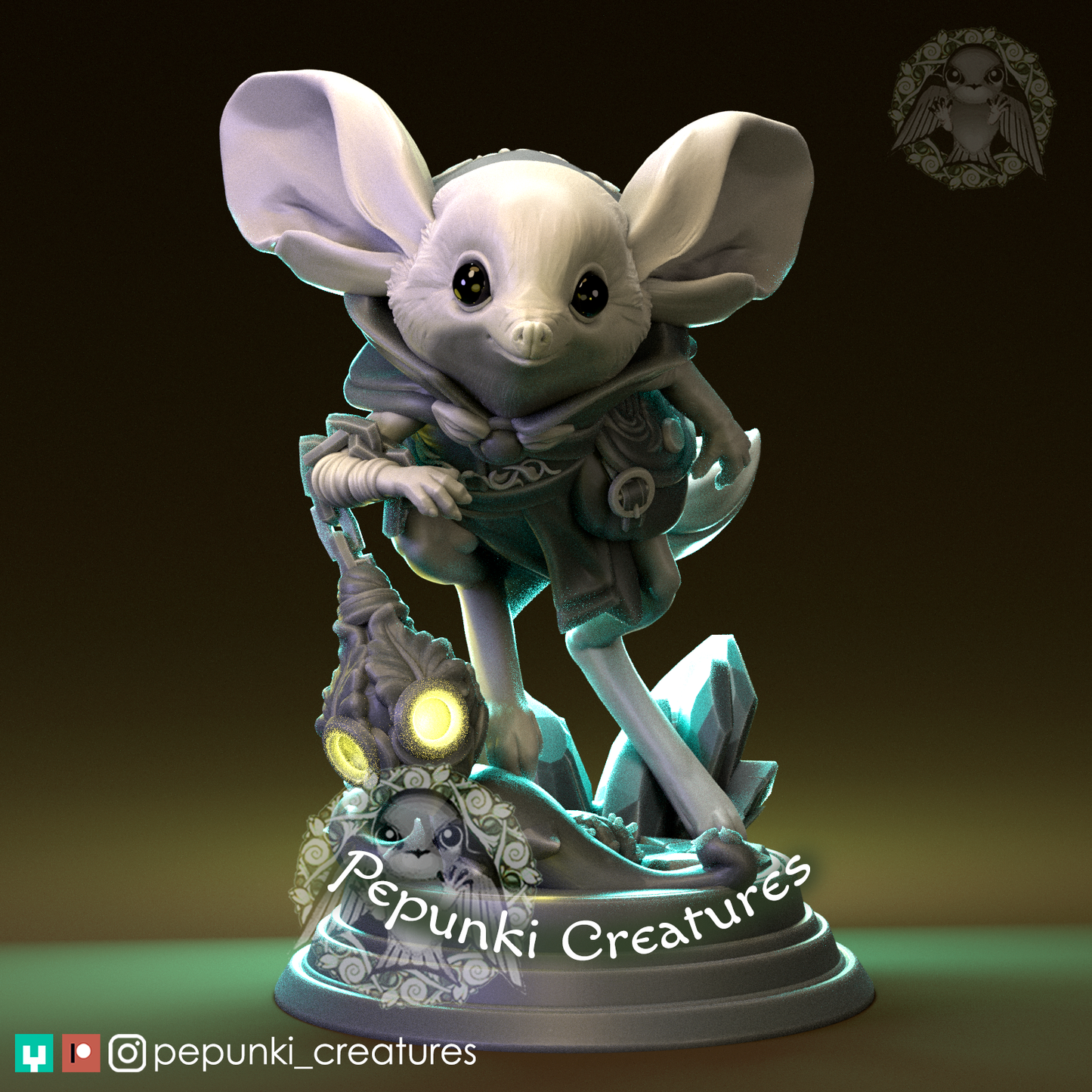 Pepunki Creatures - Long-Eared Jerboa Courier