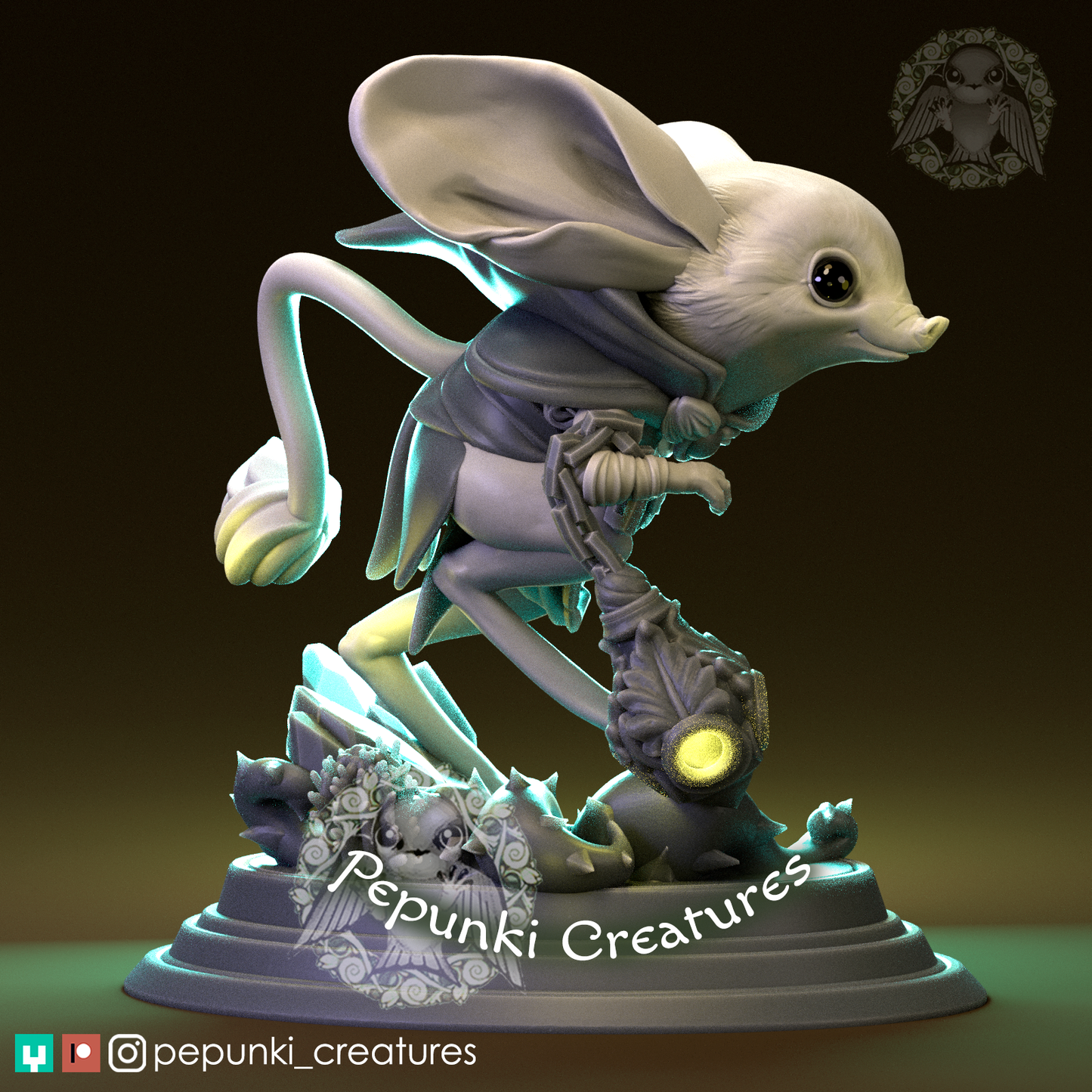 Pepunki Creatures - Long-Eared Jerboa Courier