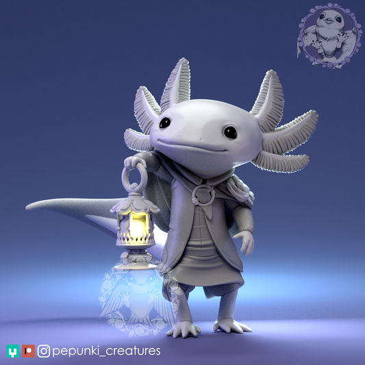 Pepunki Creatures - Axolotl Guide