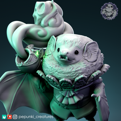 Pepunki Creatures - Hoary Bat Cannoneer