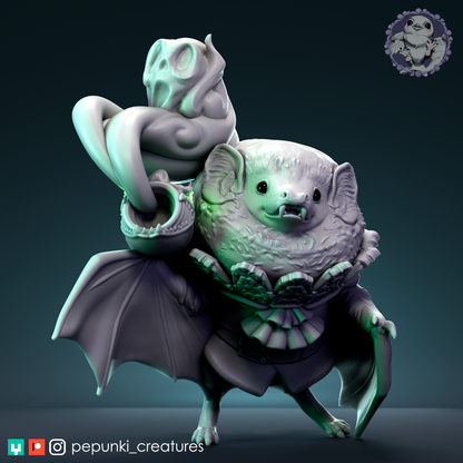 Pepunki Creatures - Hoary Bat Cannoneer