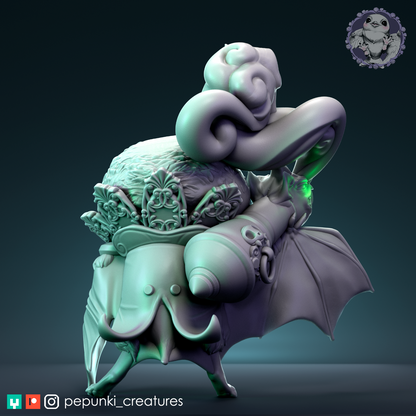 Pepunki Creatures - Hoary Bat Cannoneer