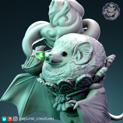 Pepunki Creatures - Hoary Bat Cannoneer