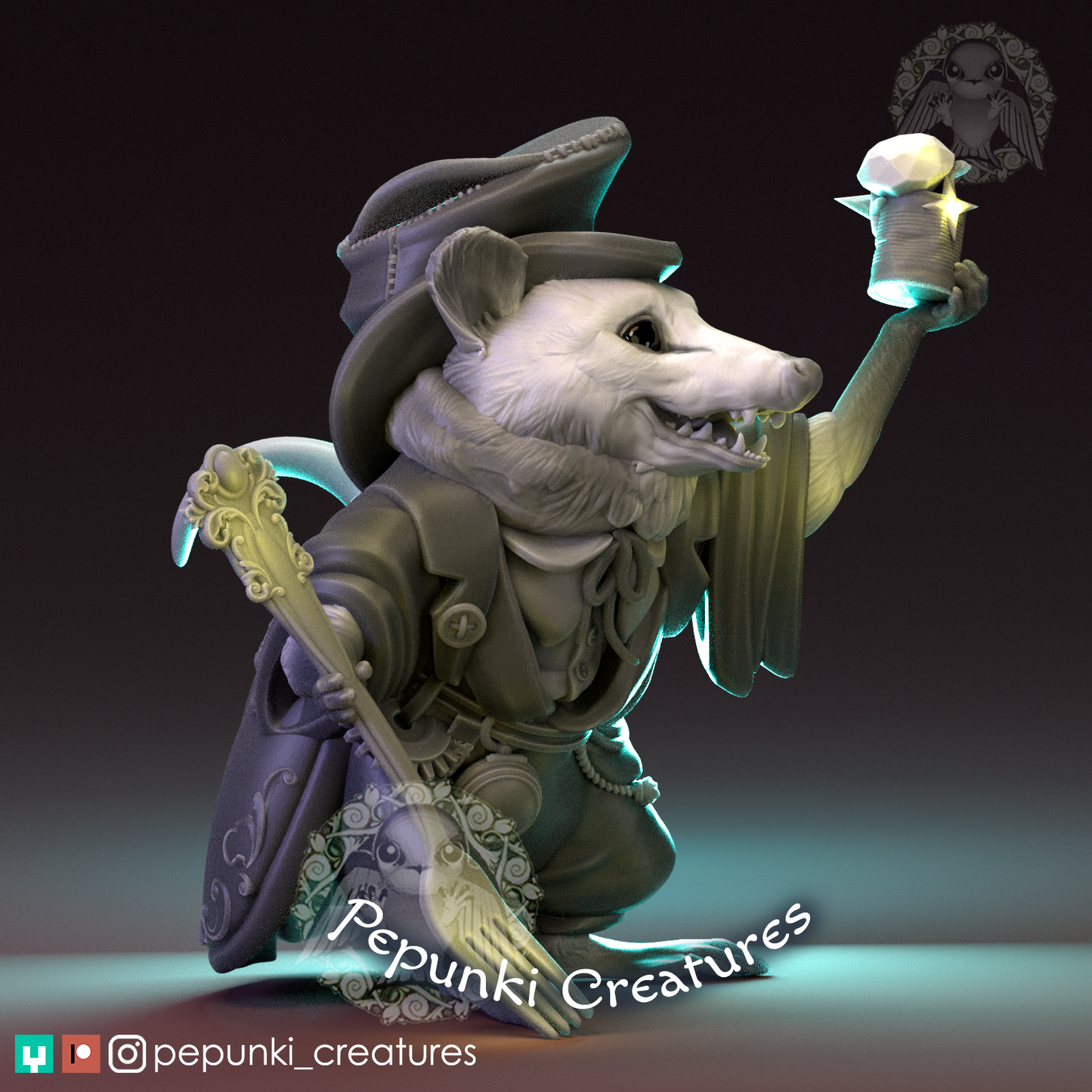 Pepunki Creatures - Opossum Collector