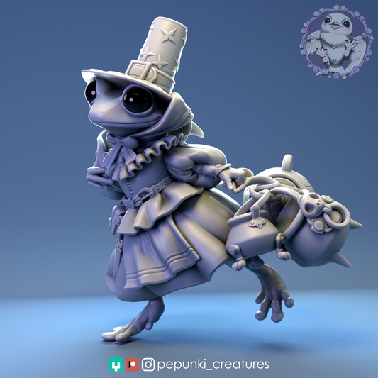 Pepunki Creatures - Frog Herbalist