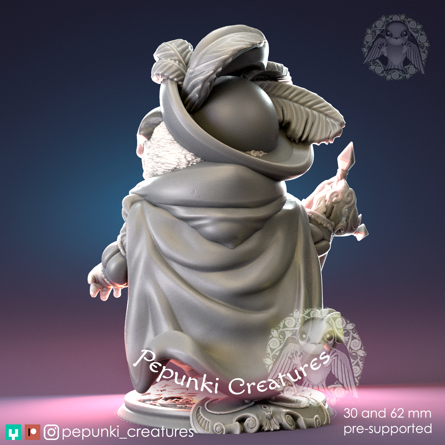 Pepunki Creatures - Pug Chevalier